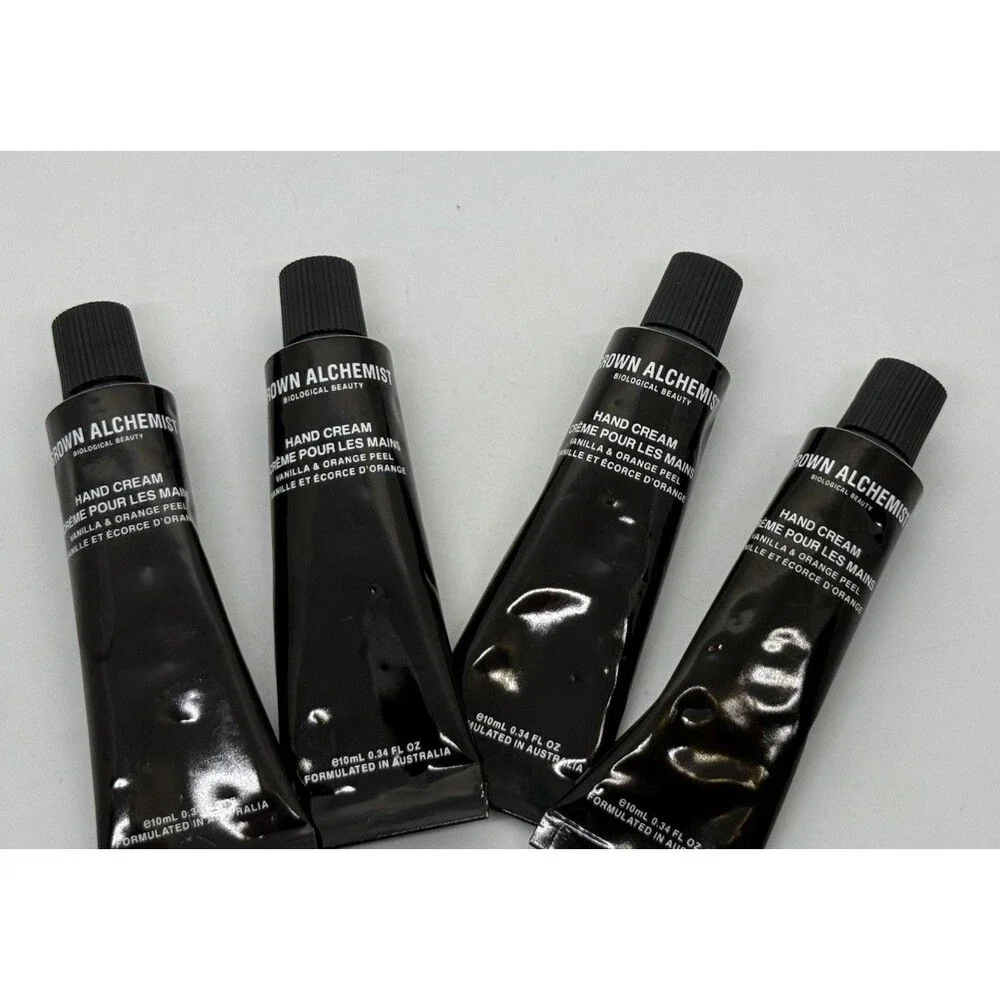 4 Grown Alchemist Vanilla & Orange Peel Hand Cream 10ml 0.34 Floz Travel Size